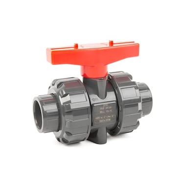 ChillWaves PVC True Union Ball Valve with Full Port114DN32 Slip SocketASTM EPDM Oring for Water System1PACK