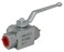 L Hydraulic Ball Valve KHB3K 12 NPT ShutOff 3 Way Ball Valve Born 12 Inch Hydraulic Valve 7250 PSI