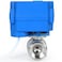 Goahke Motorized Ball Valve 12 Full Port 2 Wire Auto Return Stainless Steel Ball Valve 924V ACDC Electric Shut Off Ball Valves