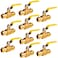 WHK 10 Pack 12 Pro press Ball Valve Press Ball Valve Fittings to Press into 12 CopperLeadFreePro Press Brass Ball Valve10PCS
