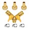 Joywayus 38 Hose Barb 3 Way Shut Off Ball Valve Y Shaped 2 Switch Brass Fitting