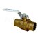 PROCURU 10Pack 34Inch Sweat CxC Heavy Duty Brass Ball Valve Full Port 600 WOG LF Safe 3BC07510P
