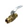 PROCURU 2Pack 34Inch Press Copper Ball Valve Heavy Duty Brass Body Full Port LF Safe 3BP0752P