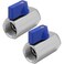 Beduan 12 Mini Ball Valve Stainless Steel Female x Female NPT Thread ShutOff ValvePack of 2