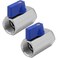 Beduan 12 Mini Ball Valve Stainless Steel Female x Female NPT Thread ShutOff ValvePack of 2