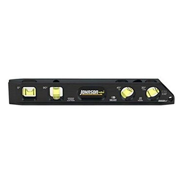 Johnson Level Tool 14110900 Magnetic Billet Torpedo Level 9 Black 1 Level