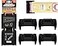 StealthMounts Universal Level Holder 2 Pack Locking Level Mounts Fits All Brands Level Hanger Made in the UK
