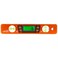 Swanson Tool Co., Inc Swanson Tool Co SVT200 9 Inch Savage Digital Magnetic Aluminum Billet Torpedo LevelOrange