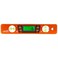 Swanson Tool Co., Inc Swanson Tool Co SVT200 9 Inch Savage Digital Magnetic Aluminum Billet Torpedo LevelOrange