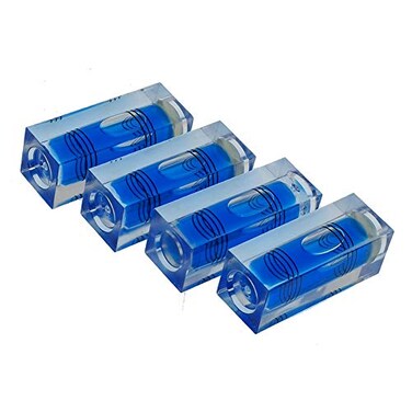 Slaige XMLEI high precision mini leveling bubble mini leveling bubble three line flat bead leveler level ruler household level instrument blue