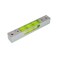 The Yan He High precision aluminum alloy metal adjustable level bubble small square bar luminous magnetic length 150 hole pitch 130MM