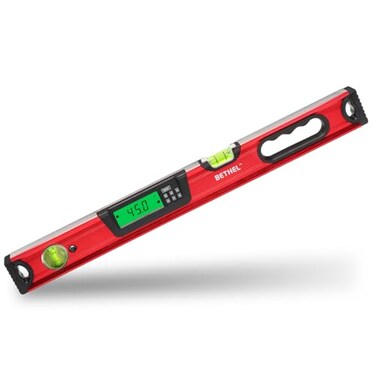BETHEL Digital Level with LCD Display24Inch Magnetic Digital Torpedo Level Vertical Horizontal Spirit Bubble Measuring Tools for Woodworking Construction Craftsman