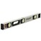 CHANNELLOCK 24Inch ProfessionalGrade Magnetic Aluminum IBeam Level with 3 Vials 51000024M