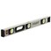 CHANNELLOCK 24Inch ProfessionalGrade Magnetic Aluminum IBeam Level with 3 Vials 51000024M