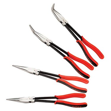 Sunex Tools Sunex 4 Pc 11 in Long Reach Pliers Set