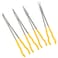 MANCHAP 4 Pieces 16 Inch Extra Long Needle Reach Pliers Long Needle Nose Pliers Set with Straight 45 Degree 90 Degree Angle and Circle Pliers for Tight Space
