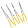 MANCHAP 4 Pieces 16 Inch Extra Long Needle Reach Pliers Long Needle Nose Pliers Set with Straight 45 Degree 90 Degree Angle and Circle Pliers for Tight Space