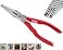 VAMPLIERS 75 Stripped Screw Extractor Needle Nose Pliers Made in Japan TimeSaving Long Nose Screw Removal Plier for Removing Damaged Fasteners in Confined Spaces