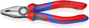 KNIPEX 03 02 180 Comfort Grip Combination Pliers 725Inch