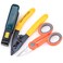 Cruiser Optic Fiber Cable Cutter Stripper Scissors for Fiber Optic Kevlar Shears with Double Hole Pliers