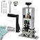 LILOOVKE Wire Stripper 125mm Tool Wire Stripper Machine for Hand Crank or Drill Powered Manual Can be Fixed or Removed Cable Stripper for Copper Scrap RecyclingSilver