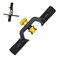 GROWORD 8286MM Transverse Armoured Cable Stripper Double Head FTTH Armored Fiber Cable Stripping Knife Fiber Optic Slitter Tools Coaxial Mid Span Round Cable Stripper
