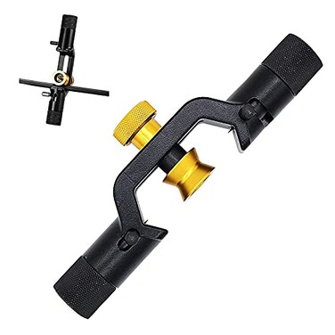 GROWORD 8286MM Transverse Armoured Cable Stripper Double Head FTTH Armored Fiber Cable Stripping Knife Fiber Optic Slitter Tools Coaxial Mid Span Round Cable Stripper