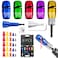 BRLBZXJY Wire Stripper for Drill Wire Twister Tool for Drill 14121086 Gauge drill wire stripper wire twister 8 In 1 Professional Electrician Wire Nut Twister for drill Stripping and Twisting Tool 8pcs