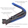 Shutao 20Pcs F Type RG6 Compression Connectors Coaxial Cable Crimper Kit with Wire Stripper Repair Tool Compatible with RG59 RG6 RG11 Compatible Adjustable Tool for Satellite TV Home Use