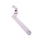 Eowpower Chrome Vanadium Adjustable C Spanner Hook Wrench Tool Round Head 3276 mm
