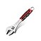 WISEUP Professional Adjustable Wrench 10 Inch CrV Forged Industrial Grade Hand Tools Wrench Set With AntiSlip Grip Small Adjustable Wrench