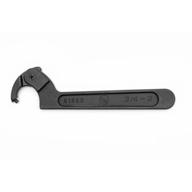 GEARWRENCH Adjustable Pin Black Oxide Spanner Wrench 18 Pin 34 to 2 81860