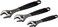 Bahco Bacho Alloy Steel Metric Adjustable Wrench Set Pack of 3