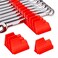 Ernst Manufacturing Wrench Pro Modular Wrench Organizer for 40 Wrenches Red