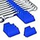 Ernst Manufacturing Wrench Pro Wrench Storage for 20 Wrenches with AntiSlip Cleats Blue Made in the USA