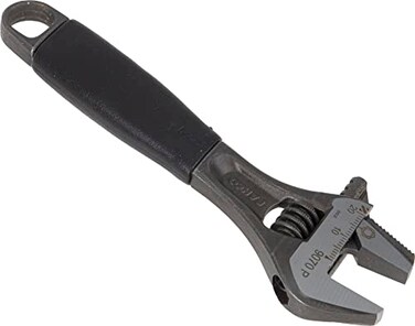 Bahco 9070P Reversible Jaw Black Ergo Adjustable Wrench 150mm Length