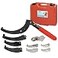 FIRSTINFO TOOLS FIT YOUR NEEDS FIRSTINFO 11Piece Hook Pin Spanner Ratchet Wrench Set Changeable Heads 34 to 612 Shock Absorber Tool Kit for Suspension Collar Coilover and Nut Adjustment F3379