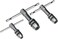 PRAZTECH ATW0053 Adjustable THandle Tap Wrench Set 3 Piece M1M4 M4M8 M6M12