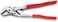 KNIPEX Pliers Wrench ChromePlated 250 mm Grips Continuously Up to 52 mm Fine Adjustment by Button Push Adjustable Wrench 86 03 250