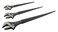 Titan 223 Adjustable Construction Spud Wrench 3Pc Set