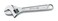 SK Tools USA 4 Adjustable Chrome Wrench 12 Jaw Capacity 8004