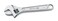 SK Tools USA 4 Adjustable Chrome Wrench 12 Jaw Capacity 8004
