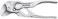 KNIPEX Tools 86 04 100 Pliers Wrench XS 4 Silver