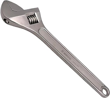 WEDO 10 inch Adjustable Wrench Stainless Steel Adjustable Spanner Professional Spanner Wrench Precision Milled Jaws for Max Gripping Power AntiCorrosionHigh Strength Length 250mm