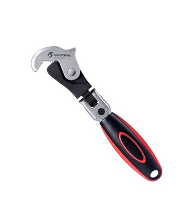 QUENCHING Self Adjusting Crowfoot Wrench 95 Auto Jaw 916 to 114 14 to 32 mm Rust Resistant Power Grip SpaceSaving Alternative to Wrench Sets for Car and Home Repairs