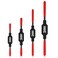 WILLBOND 4 Pcs Adjustable Tap Wrench Handle Tool Ratcheting for Tap Reamer PreOiled for Protection 1161411638316121434