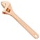 WEDO NonSparking Adjustable Wrench 10 Sparkfree Safety Spanner Safty ToolBeryllium CopperNonMagneticDIN Standard BAM FM Certificate Opening Max 30mm