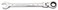 GEARWRENCH 16mm 4 Degree Swing Arch 12 Point Flex Head Ratcheting Combination Wrench 86716