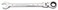 GEARWRENCH 16mm 4 Degree Swing Arch 12 Point Flex Head Ratcheting Combination Wrench 86716