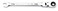 GEARWRENCH 516 4 Degree Swing Arch 12 Point Flex Head Ratcheting Combination Wrench 86741